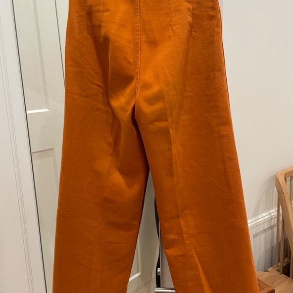 Weekday rust wide leg jeans - Picture 3 of 5